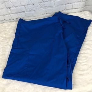 SCRUB PANTS Royal Blue XL
